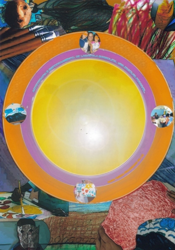 Mandala de Luz, capa da Tese em Arteterapia, por Maitê Luz
