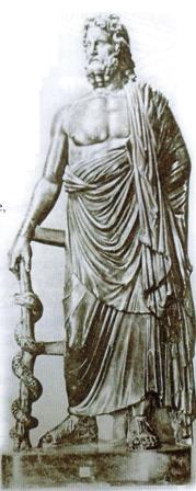 Asclépio, deus grago da medicina