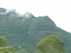 Pico do Papagaio, Aiuruoca, vista da Pousada Mandala das Águas 