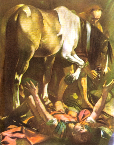 Caravaggio (1573-1610) A Queda de São Paulo