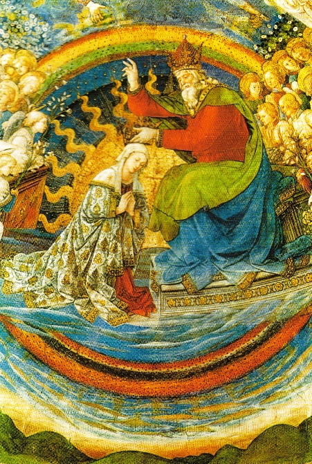 Coroação da Virgem, afresco Filippo Lippi, 1466-69