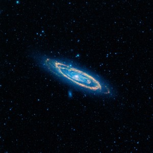 Galáxia Andrômeda, NASA, telescópio Wise