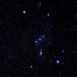 Constelação de Órion e suas "Três Marias"