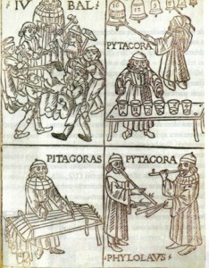 Theorica Musicae, 1492 - obra pitagórica do músico Gaffurius (1451-1522) 