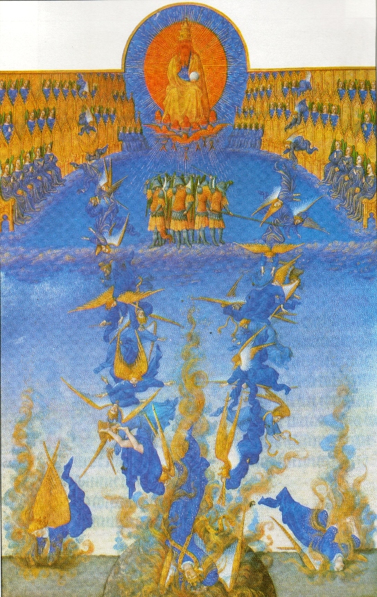 Queda dos Anjos Rebeldes - Duc de Berry,1411-1416