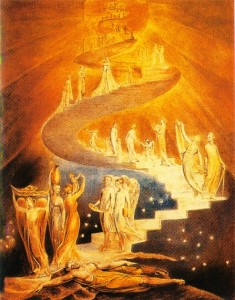 A Escada de jacó, de William Blake (1757-1827)