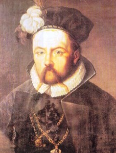 Tycho Brahe, óleo sobre tela de pintor anônimo, século XVII