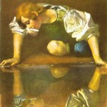 Caravaggio.Narciso na Fonte