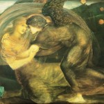 Cupido e Psyque; Sir Edward Burne-Jones (1833-1898).0.7