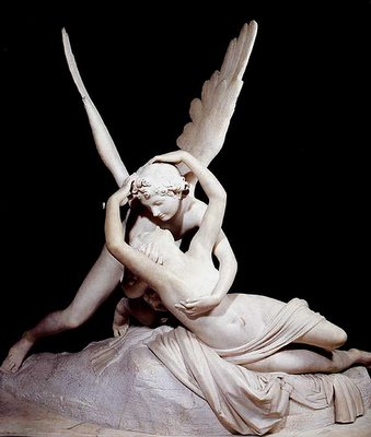 Cupido e Psyque; mármore – Antonio Canova (1757-1822)