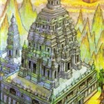 Templo Proibido – ilustraçao. J. Skrivanek